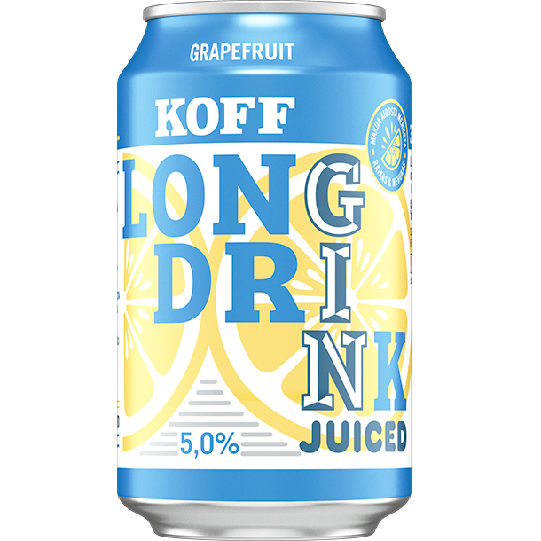 Koff Long Drink Juiced Grapefruit 5,0%